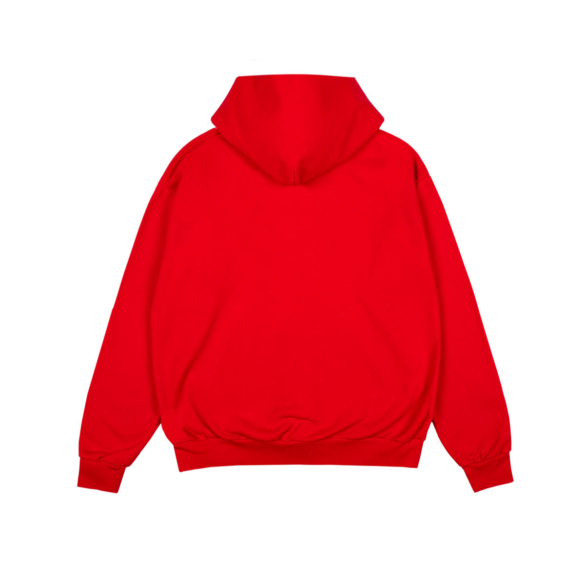 Do That Again Red Zip Hoodie