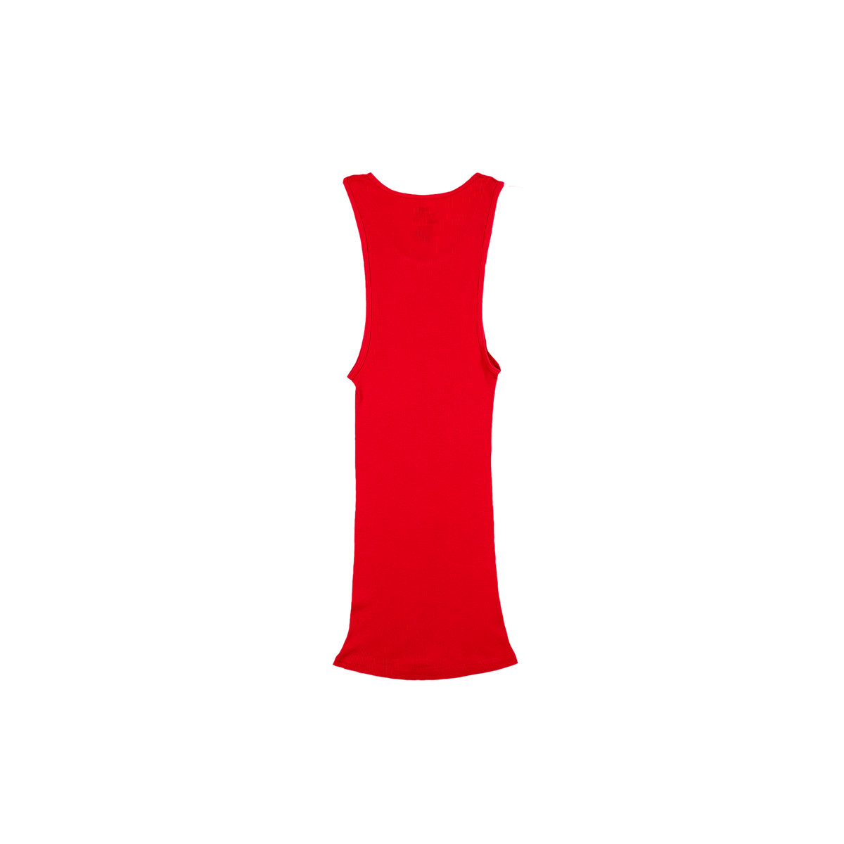 Do That Again Red Ribbed Tank (Set Of 3)